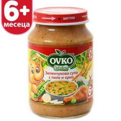 Зеленчукова супа с пиле и ориз, Бебелан