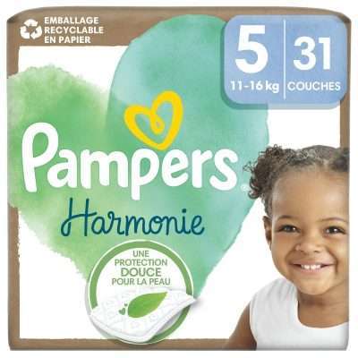 Бебешки пелени Pampers Premium Pure Protection 5 - 31 броя