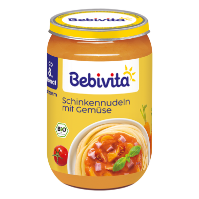 Bebivita Паста с шунка и зеленчуци 220 г.