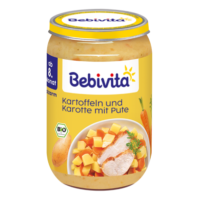 Bebivita Картофи и зеленчуци с пуешко месо 220гр