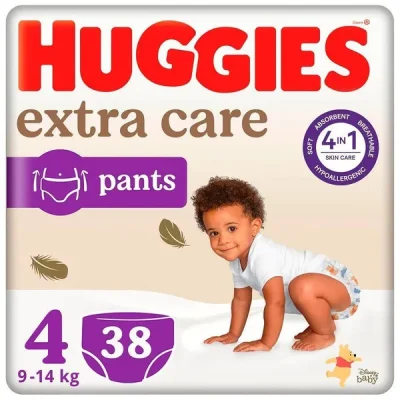 Гащички Huggies Elit soft size 4 9-14кг 38бр