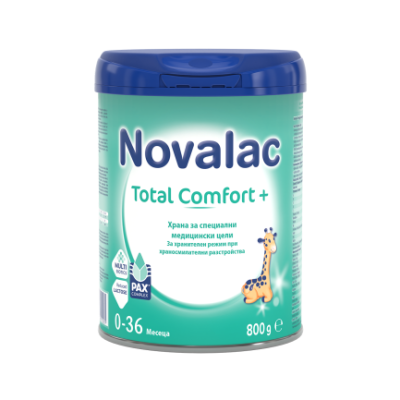 Novalac Total Comfort+ при колики и регургитация 800гр.